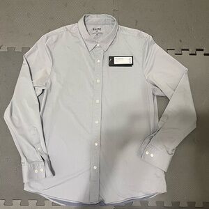 GUC Mens Rhone Slim Fit Commuter Button Up Shirt Large